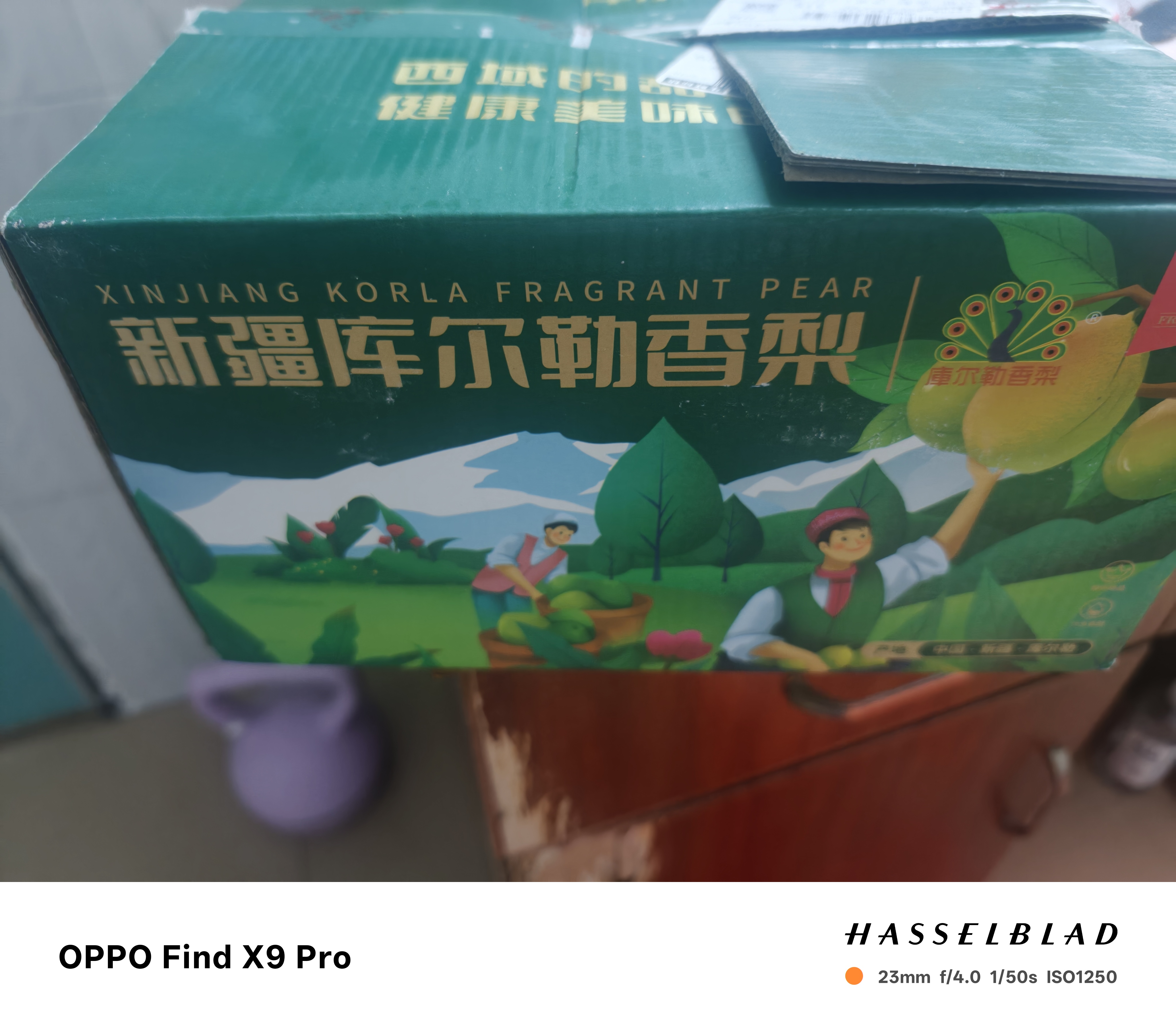 京鲜生 新疆库尔勒香梨 4.5斤装 特级 单果120g+ 新鲜水果 实拍图