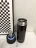 膳魔师（THERMOS）保温杯男女不锈钢商务办公带滤网泡茶水杯子TCMK-500/350团购定制 TCMK-500 咖啡色 470ml 实拍图