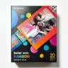 INSTAX富士instax立拍立得 宽幅相纸 彩虹双包装20张（适用于WIDE系列相机） 实拍图