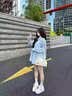 欧时纳（JUST STAR）孙怡同款法棍包女包2026新款包包波士顿女士单肩腋下包生日礼物女 实拍图