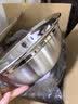 三四钢不锈钢碗316泡面碗不锈钢盆食品级汤碗家用饭碗餐具儿童吃饭汤盆 22+24+26+28+30【五件套】 新国标316【加厚防溢宽边】 实拍图