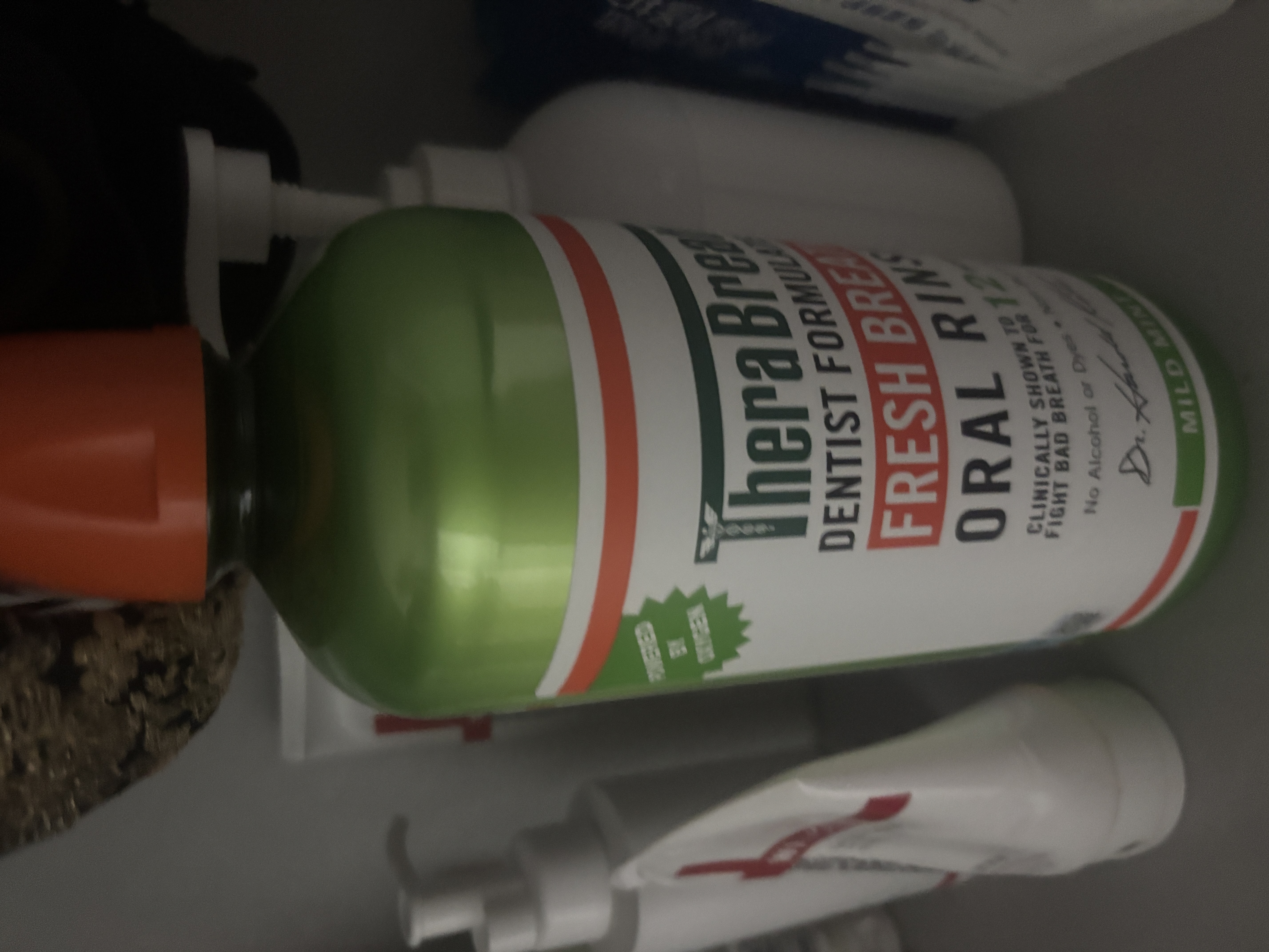 TheraBreath凯斯博士漱口水清新口气大容量1000ml 减少细菌温和0酒精含漱液 实拍图