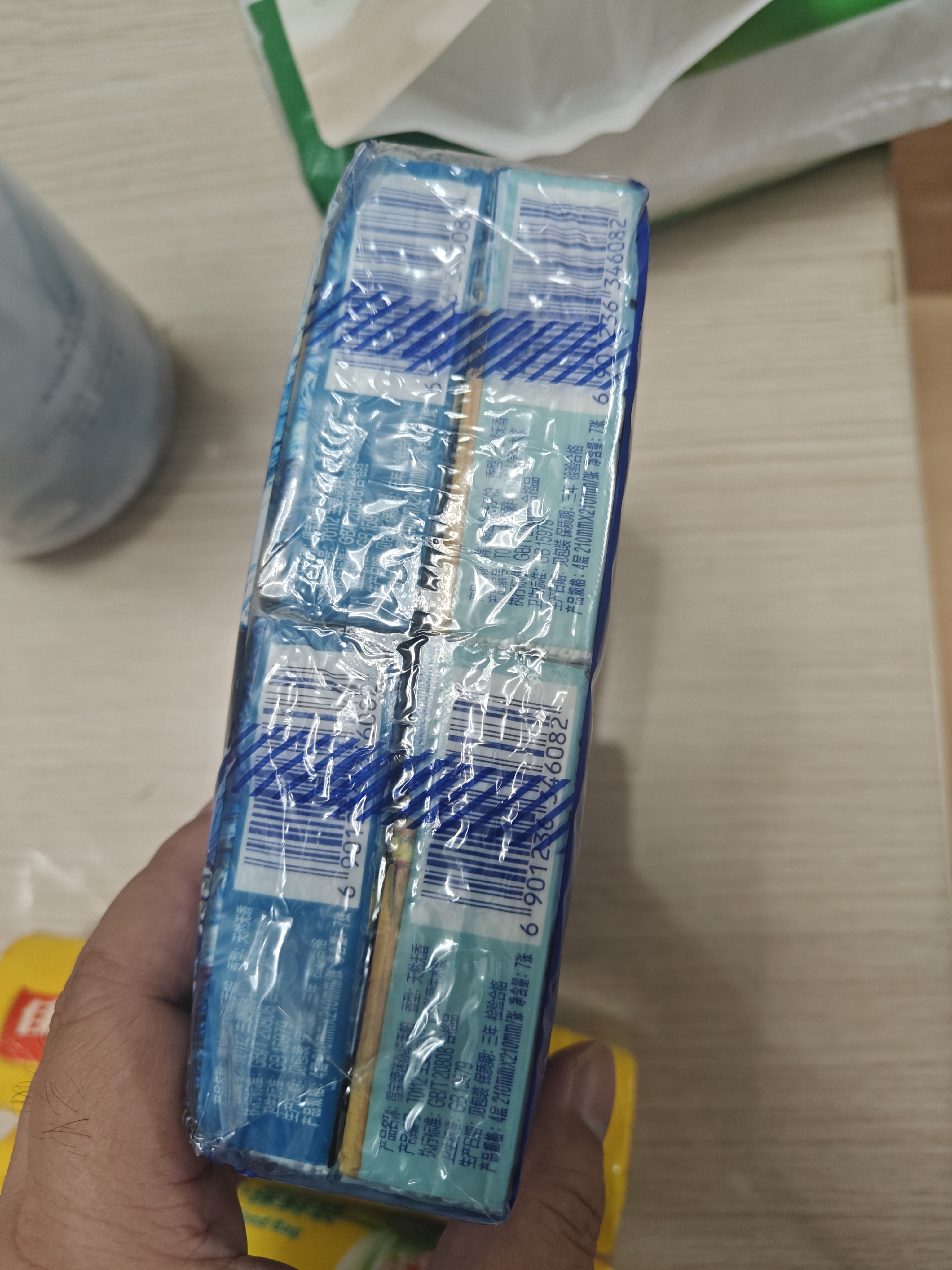 得宝（TEMPO）梵高文化遗产基金会艺术系列手帕纸4层7张*12包 纸巾 便携面巾纸 实拍图