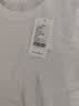 拇指白小T一代纯棉短袖T恤男女26春夏新品休闲小白丅百搭 皓白女款 M 实拍图