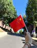 格立特（gelite）送36贴纸 中国国庆小国旗手持小红旗手摇旗杆小五星红旗帜7号50面带杆20*30cm小旗子氛围儿童手拿 实拍图