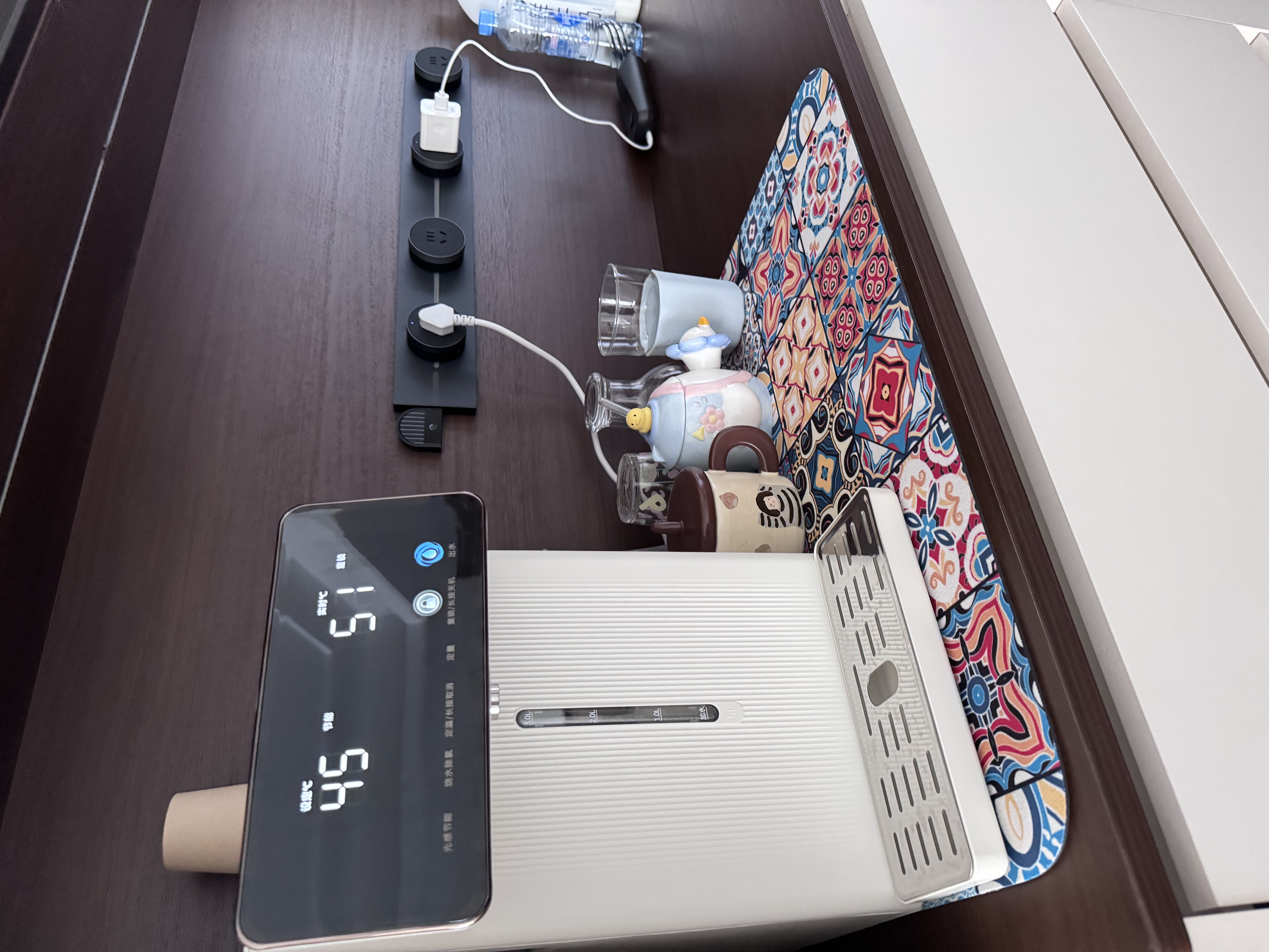 美的（Midea）小魔方pro电热水瓶可拆 烧水壶电热水壶316L不锈钢大容量保温恒温全自动一体饮水机恒温壶中秋送礼 5L 【轻巧可拆】MK-SP50E-20FPro 实拍图