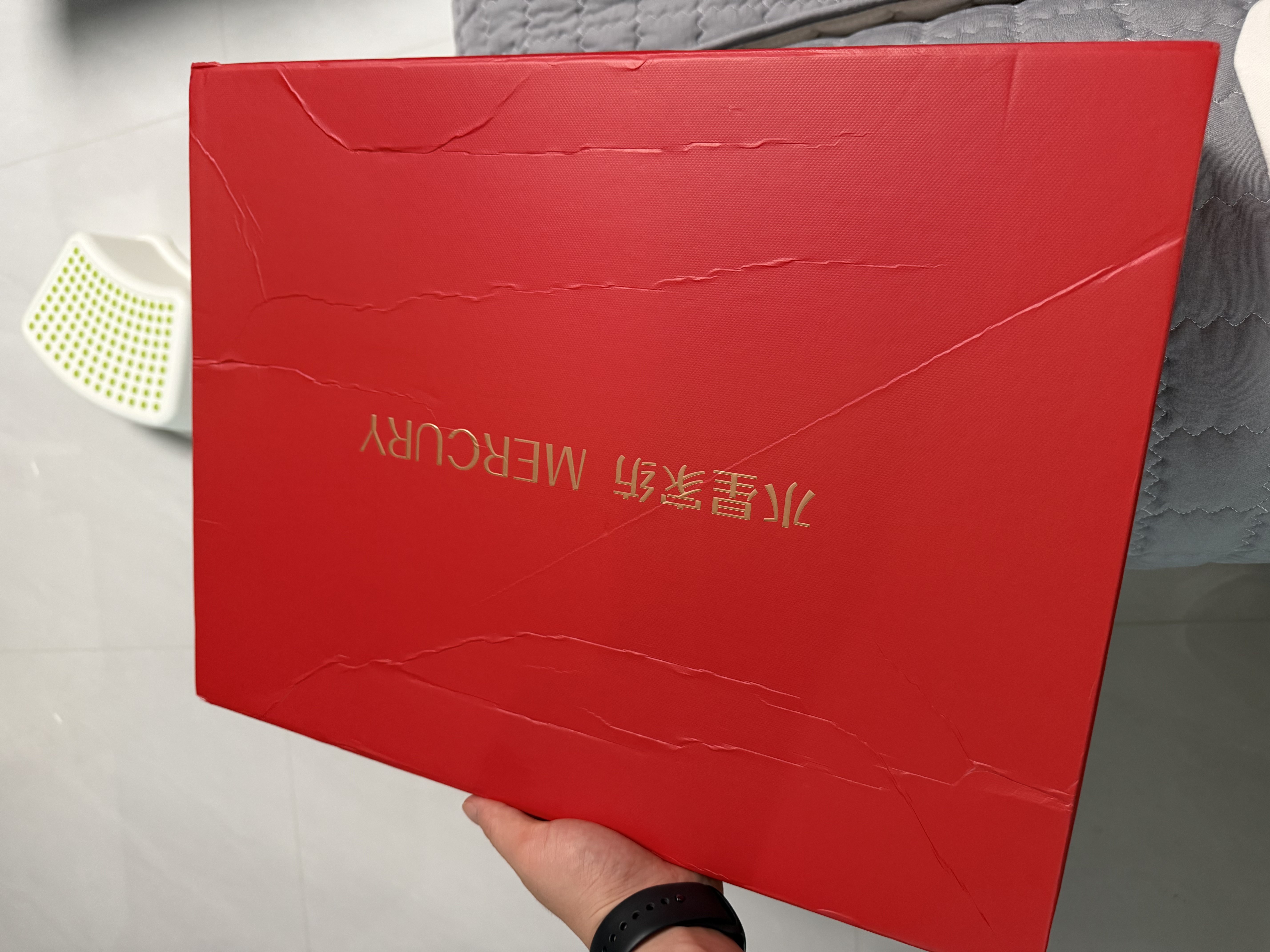 水星家纺结婚四件套床上婚庆红色新婚床单被套60支长绒棉高级轻奢26新款 实拍图