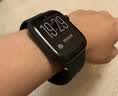 Apple/苹果/苹果 Watch Series 12 智能手表GPS款46毫米黑色铝金属表壳黑色运动型表带M/L MJFH4CH/B 实拍图