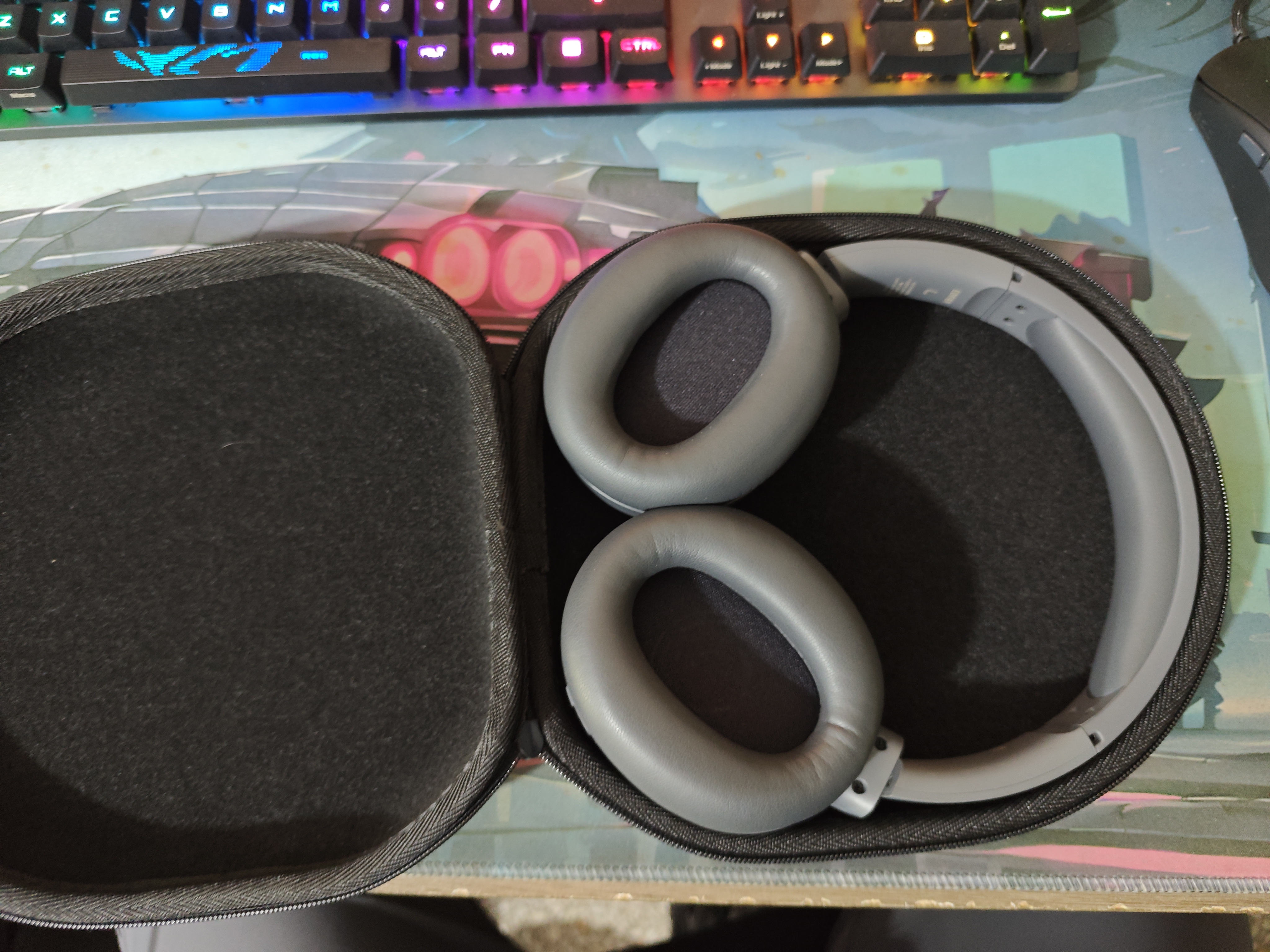 漫步者（EDIFIER）W820NB经典版 头戴蓝牙主动降噪耳机 金标认证 手机电脑笔记本耳机 典雅灰 实拍图