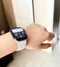 BHO【运动硅胶】适用苹果手表表带apple iwatch s12/s11表带s10/9/8/7运动硅胶SE3/2/Ultra3/4男女款 运动硅胶【星光色】 【38/40/41/42mm表盘通用】标 实拍图