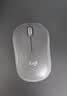 罗技（Logitech）M185鼠标 无线鼠标 办公鼠标 对称鼠标 黑色灰边 带无线2.4G接收器 实拍图