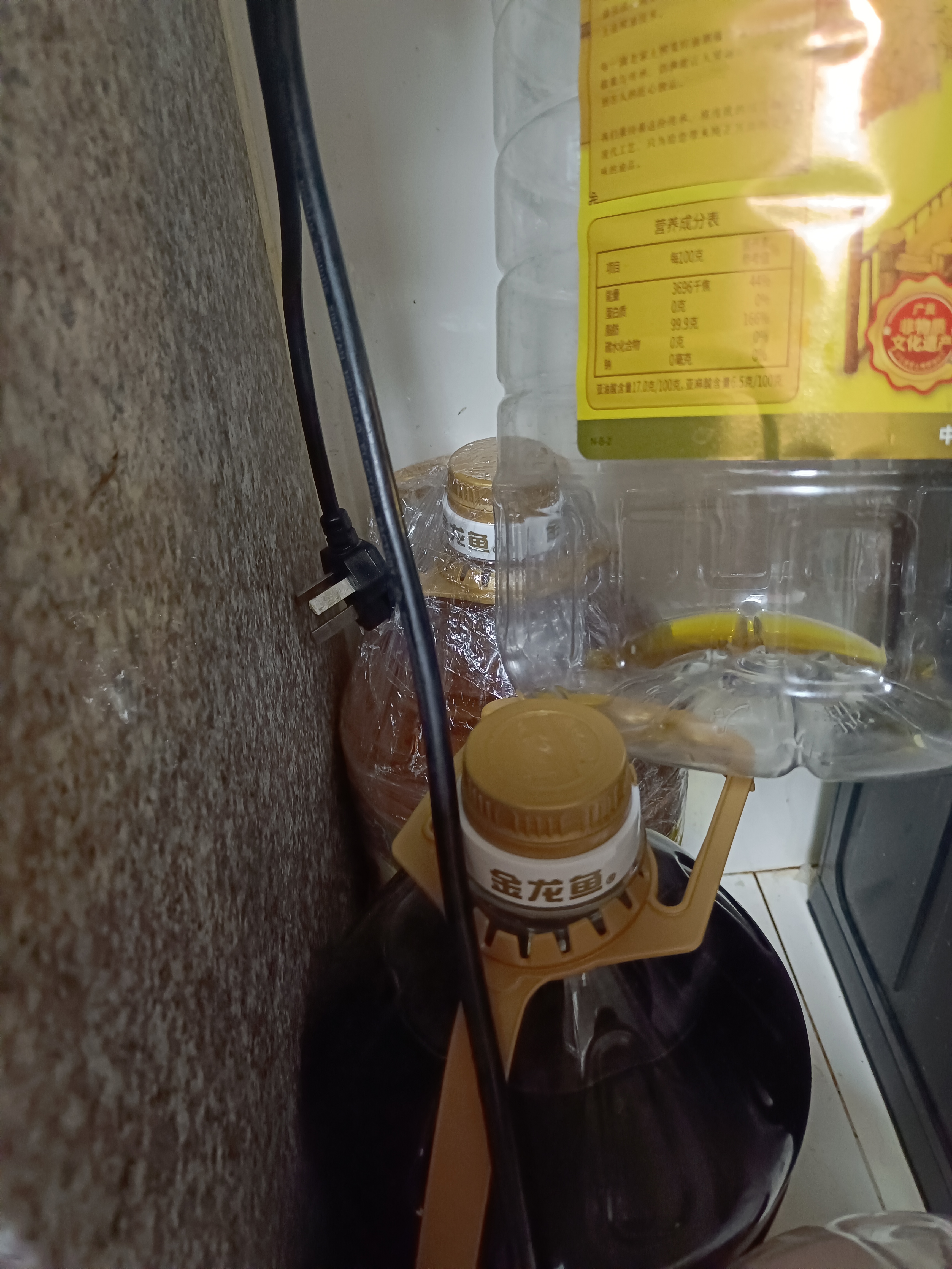 金龙鱼 食用油 花生浓香型浸出  食用植物调和油5L（新老包装随机发货） 实拍图