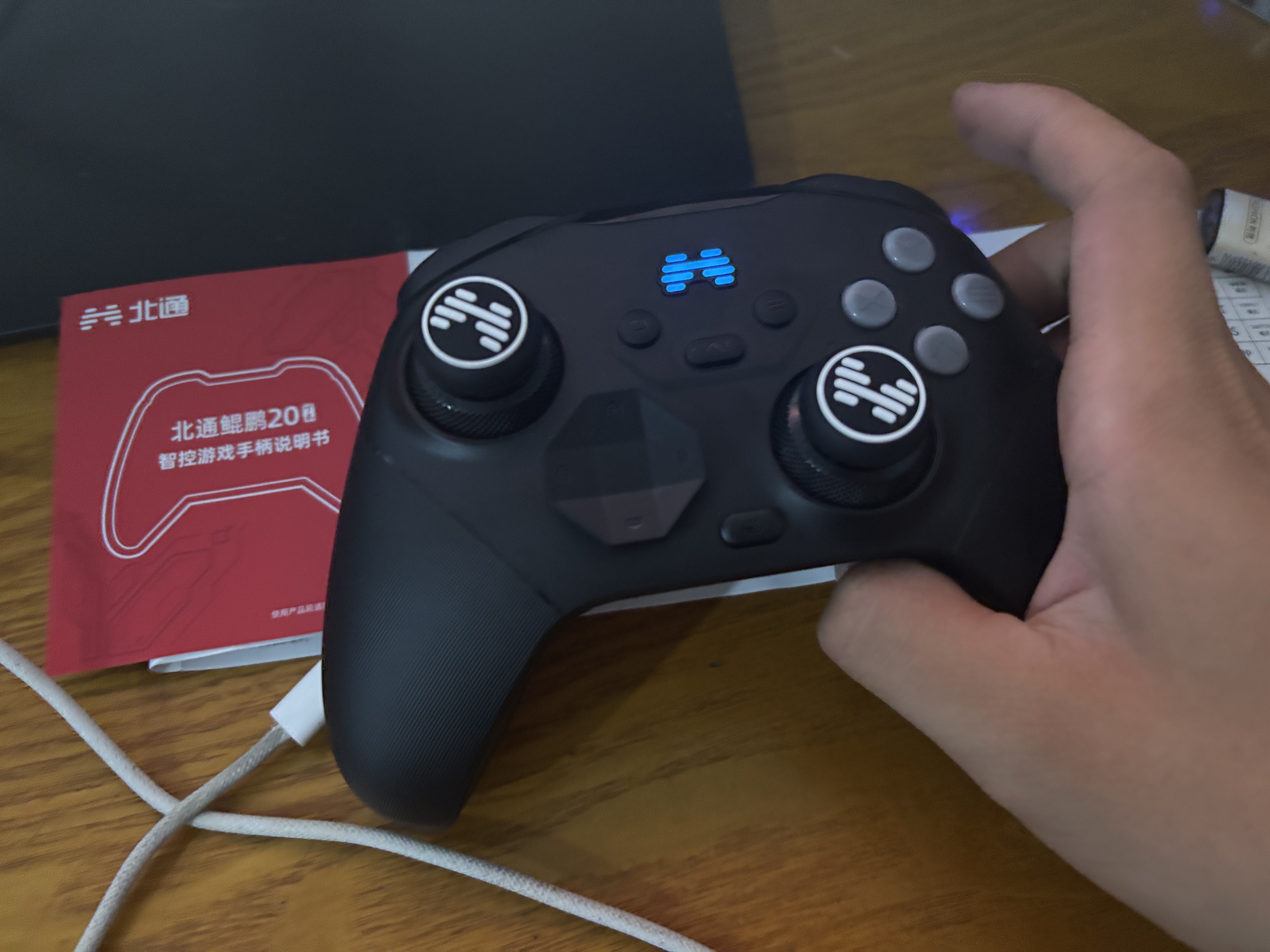 北通鲲鹏20游戏手柄AI智控无线蓝牙可调摇杆xbox类电脑PC手机steam体感宏switch2影之刃零伊莫 精英版 实拍图