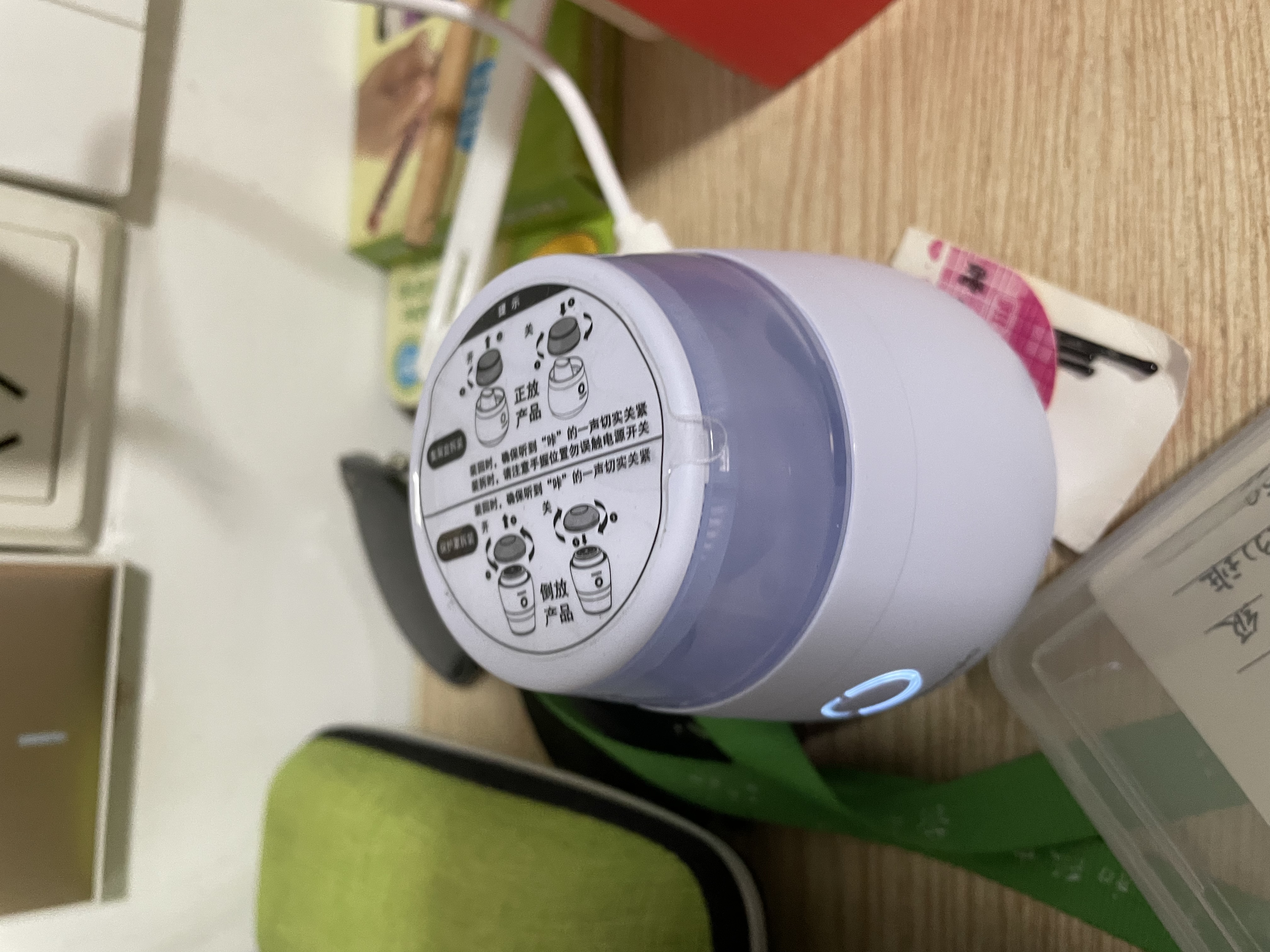 松下（Panasonic）毛球修剪器家用毛衣剃毛器充电式去毛球神器吸球器不伤衣服NI-LR002-V【六刀头】 实拍图