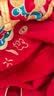 优奇婴儿衣服春秋宝宝百天周岁宴礼服拜年套装儿童喜庆抓周分体两件套 实拍图