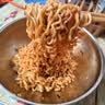 三养（SAMYANG）火鸡面三养双倍辣火鸡面方便面700g(140g*5)早餐泡面拌面宵夜速食 实拍图