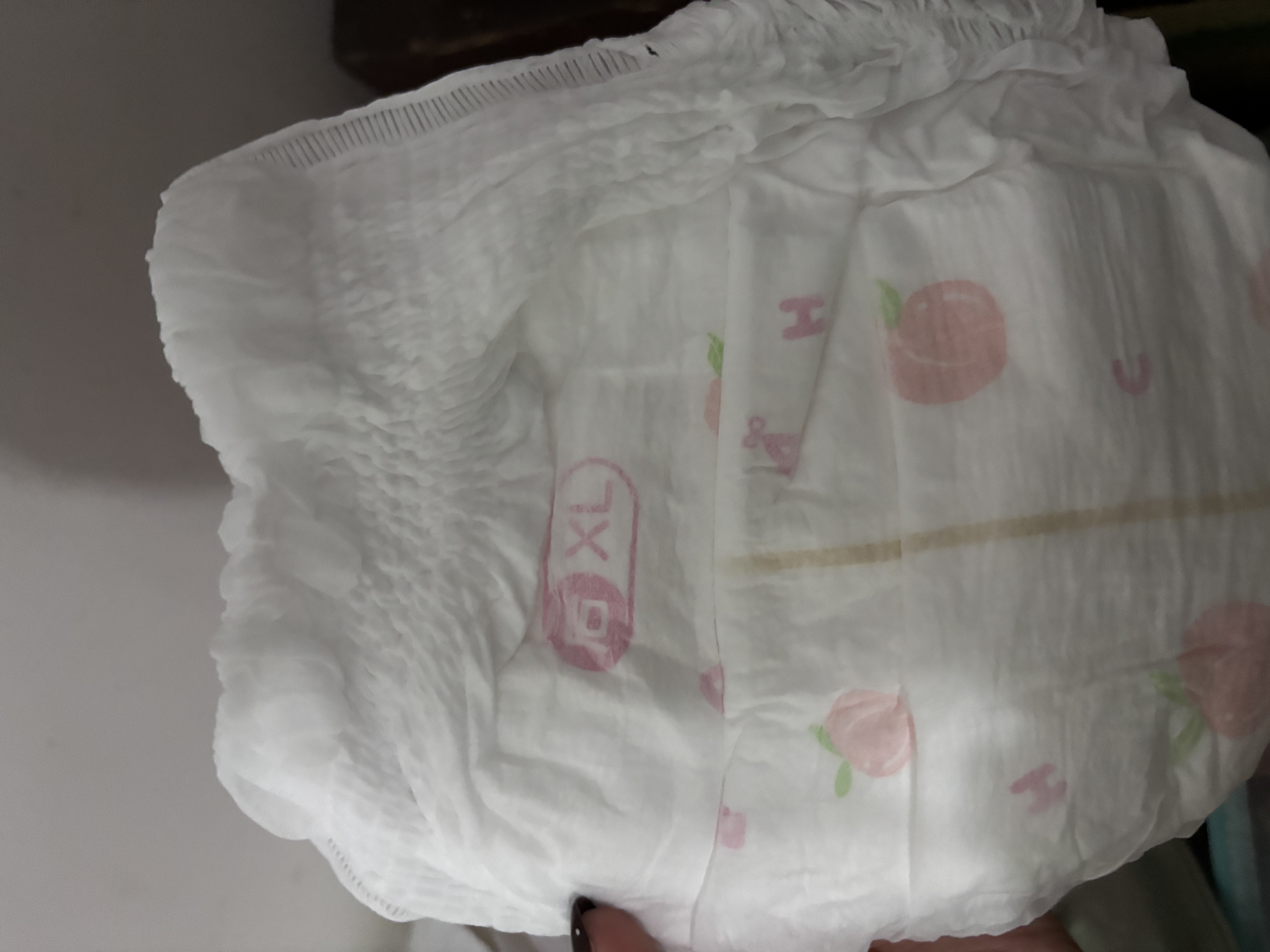 好奇（Huggies）铂金装小桃裤成长裤XL96片(12-17kg)加大号尿不湿【散热口碑王】 实拍图
