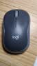 罗技（Logitech）M185鼠标 无线鼠标 办公鼠标 对称鼠标 黑色灰边 带无线2.4G接收器 实拍图