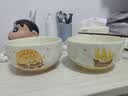 碗家用吃饭碗新款可爱ins风餐具陶瓷釉下彩高颜值简约少女心 【混色】4.5英寸新款奶油碗2只装 实拍图