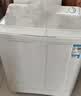 海尔（Haier）半自动双桶洗衣机 10KG 双电机双缸波轮 家电补贴以旧换新京东自营 XPB100-81D2 实拍图