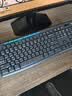 罗技（Logitech）MK275 键鼠套装 无线键鼠套装 办公键鼠套装 全尺寸 商务键鼠套装 带无线2.4G接收器 黑蓝色 实拍图