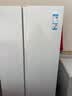 海尔（Haier）冰箱620升双开门对开门大容量风冷无霜一级能效抗菌静音双变频节能省电家用租房白色电冰箱 【冰雪白620升】黑金净化+90°开门悬停 实拍图