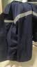 乾朗 乾朗 春秋防静电工作服套装男女长袖厚款耐磨劳保服带反光条电焊工服汽修工程服加油站电力局工装可定制logo 藏蓝色春秋套装175 实拍图