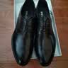 百丽男鞋通勤商务正装皮鞋牛皮鞋男士婚鞋真皮鞋10503 黑色-经典版 43 实拍图
