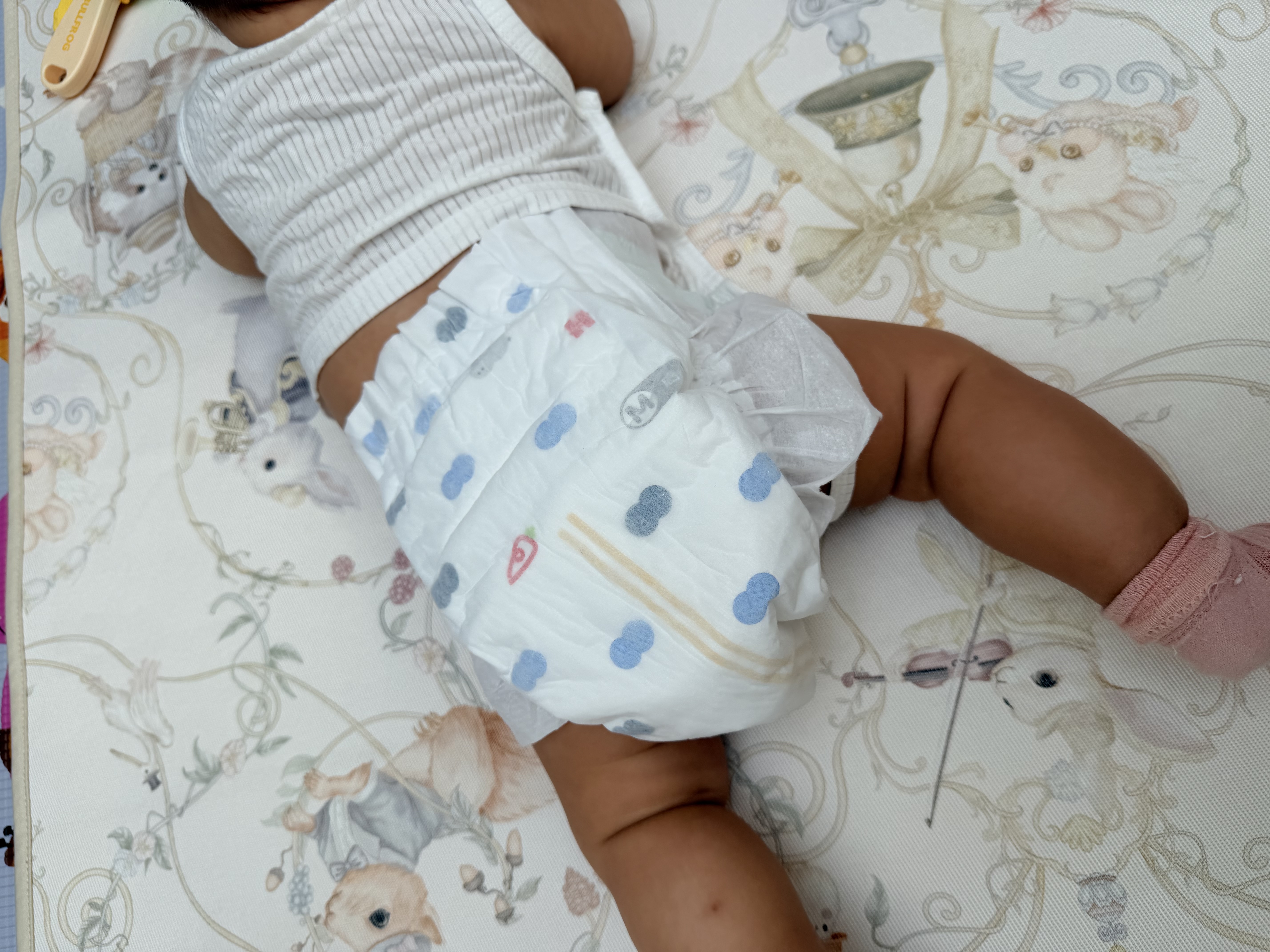 好奇（Huggies）屁屁面膜纸尿裤M30(6-11kg)尿不湿【新生顶配】 实拍图