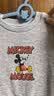优衣库婴幼儿Mickey＆Friends卫衣/长袖宝宝运动衫486411 03 灰色 110 实拍图