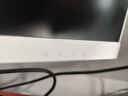 Lecoo联想Lecoo23.8英寸100Hz高刷广视角1080P全高清窄边框护眼低蓝光可壁挂办公电脑白色显示器B2421-W 实拍图