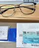 依视路（ESSILOR） 钻晶系列高清耐磨防蓝光近视超薄镜片专业配度数眼镜架男女镜框 钛+金属-全框-4021BK-黑色 镜框+依视路膜岩高清1.60现片 实拍图
