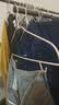 百草园衣架无痕挂衣服防滑晾衣架成人家用加粗加宽大号晾晒衣撑衣挂衣架学生用宿舍20支 实拍图