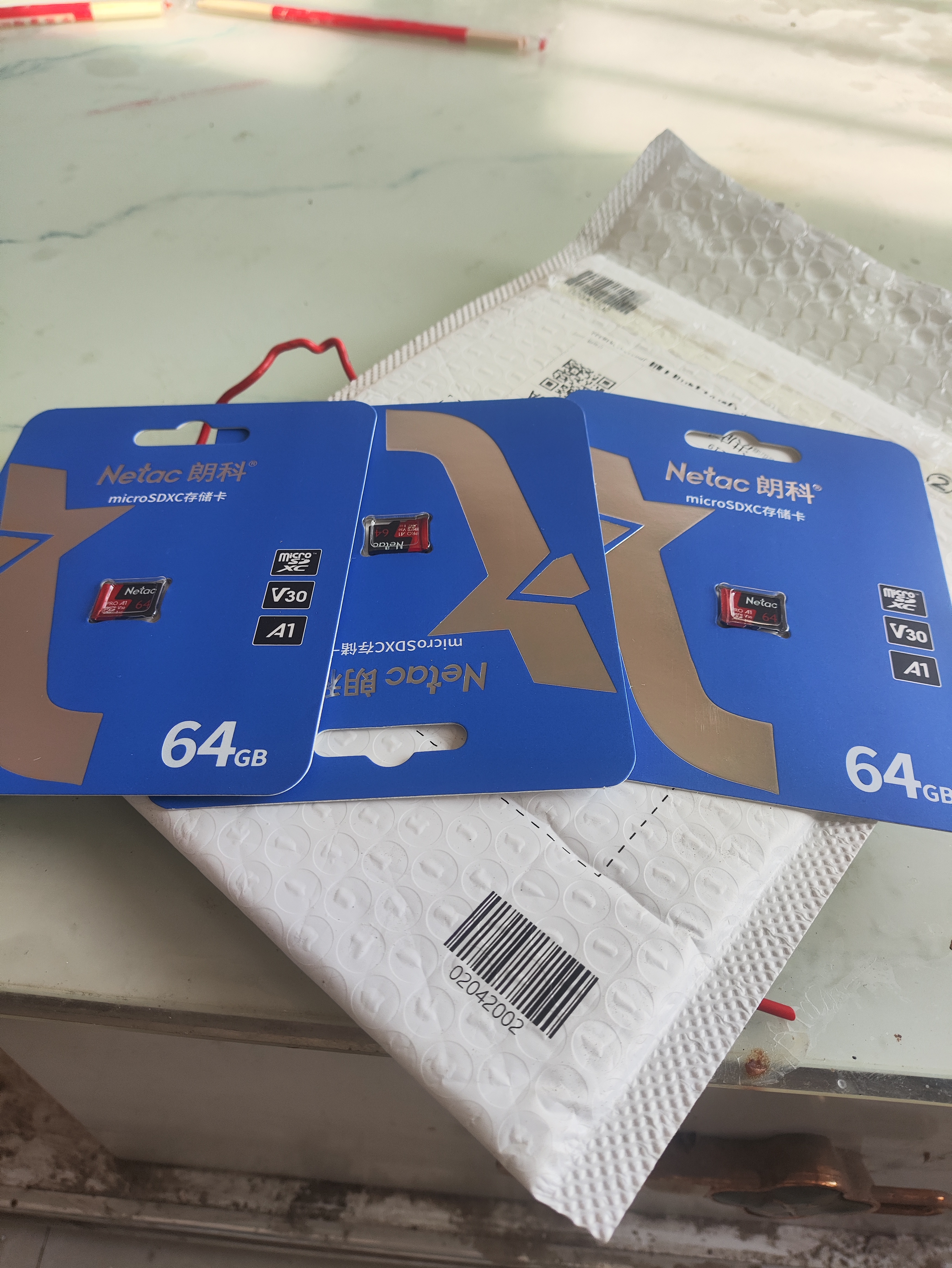 朗科（Netac）64GB TF（MicroSD）存储卡P500系列 A1 U3 V30 4K 耐用行车记录仪&监控摄像头内存卡 读速100MB/s 实拍图