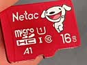朗科（Netac）＆JOY联名款 16GB TF(MicroSD)存储卡 U1 C10 A1 P500系列 读速98MB/s 行车记录仪＆监控摄像 实拍图