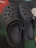 卡骆驰（crocs）经典云朵Clog女沙滩洞洞鞋凉拖鞋206750 黑色  37  实拍图