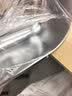 【网红品】不锈钢保鲜盒带盖子全密封冰箱收纳盒户外便当饭盒餐盒 天蓝色单件装2500ml 实拍图