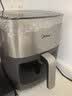 美的（Midea）空气炸锅美的蒸烤一体机小家电 家用0氟大容量6.5L 炎烤免翻面多功能 双热源金属内腔KZC6502 实拍图