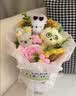 京东鲜花小狗玩偶花束针织向日葵永生花生日礼物女士送女生闺蜜新婚礼物 实拍图