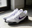 耐克NIKE男篮球鞋KOBE 9潮流高级感运动鞋IH1401-100白紫44.5 实拍图