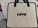 LOVO罗莱家纺 全棉四件套100%纯棉床单被套双人床上用品220*240cm 蓝色 实拍图