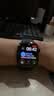 Apple/苹果/苹果 Watch Series 12 智能手表蜂窝版42毫米黑色铝金属表壳黑色运动型表带S/M MJHX4CH/B 实拍图