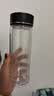 富光双层玻璃杯水杯子茶水分离泡茶杯男女士高颜值团购定制400ML 实拍图