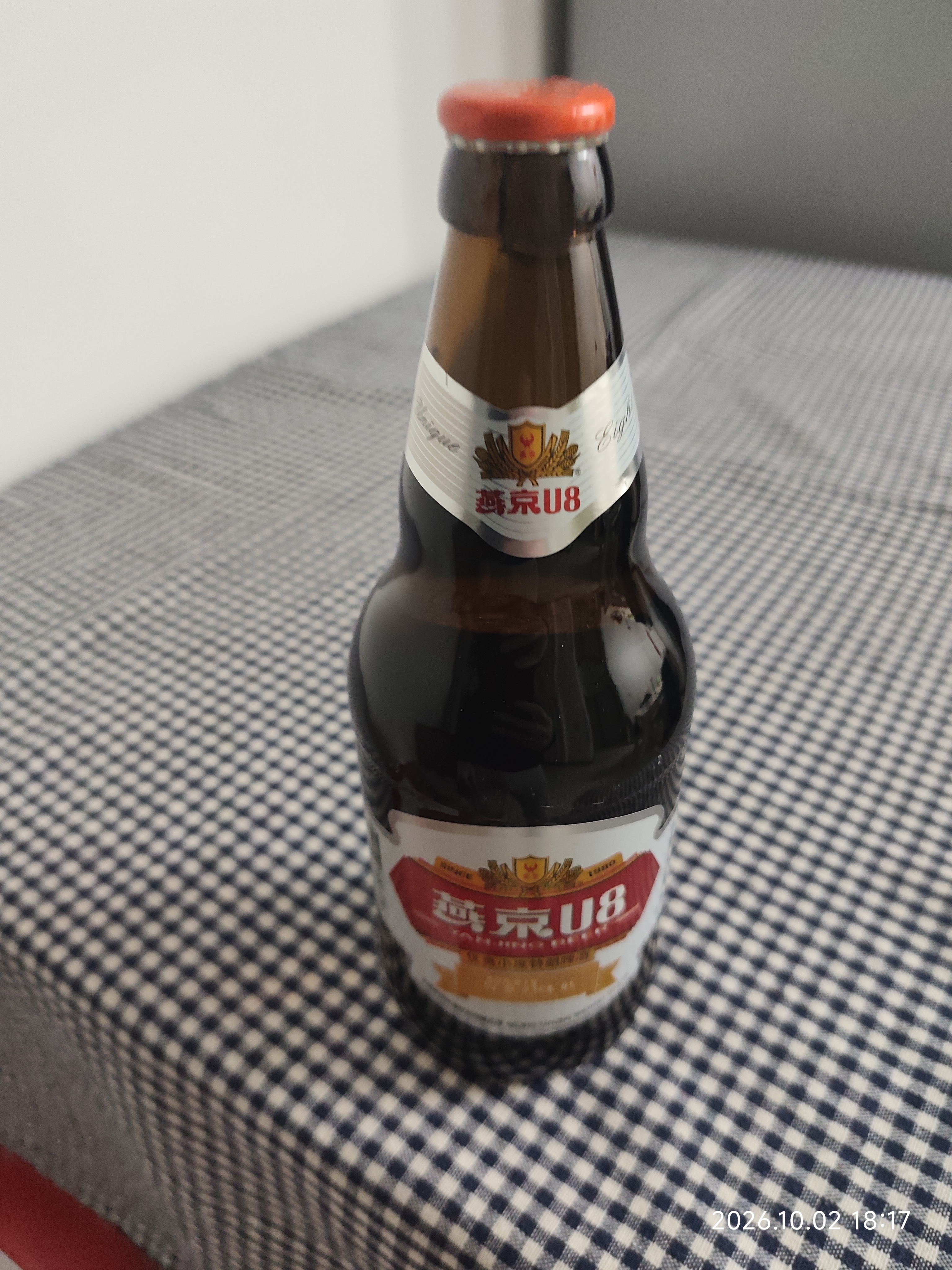燕京啤酒 U8小度酒500ml*12瓶 整箱装 新老包装交替发货 国庆节送礼 实拍图