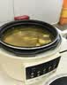 韩派太极斧电压力锅双胆电压力锅家用鸳鸯电饭锅高压锅一体4L智能全自动一锅两煮4-6个人 米白色（鸳鸯胆+标准胆+蒸盘） 4L 实拍图