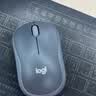 罗技（Logitech）M185鼠标 无线鼠标 办公鼠标 对称鼠标 黑色灰边 带无线2.4G接收器 实拍图