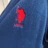 U.S. POLO ASSN.马甲男抓绒摇粒绒秋冬立领无袖背心男装外套 藏蓝色 L  实拍图