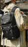 锐步轻量化徒步登山背包运动户外轻便双肩包男爬山旅行小包女 陨石黑 实拍图