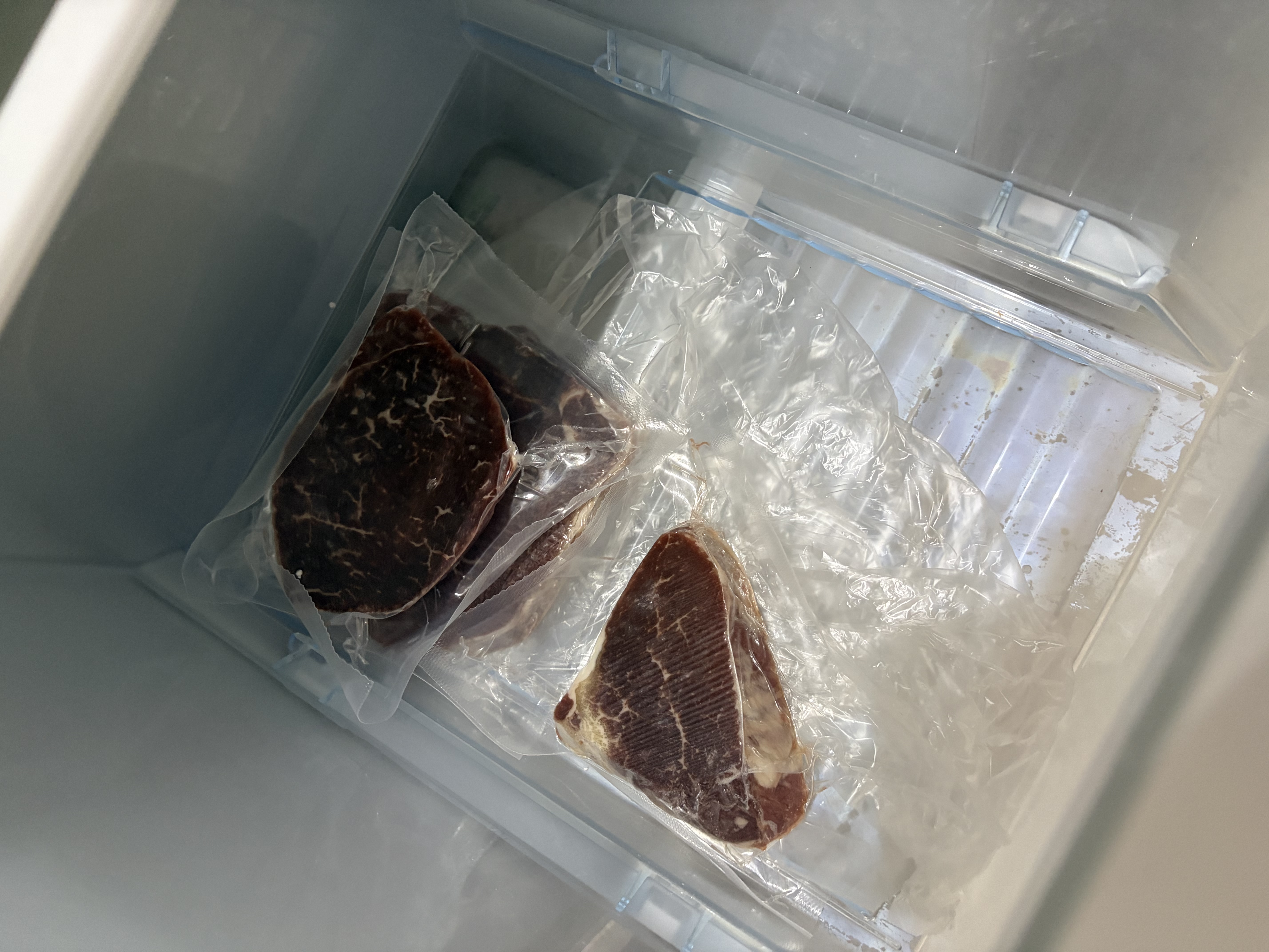 淳鲜四季XPLUS会员联名款 澳洲谷饲原切和牛M4-5雪花牛霖臀肉牛排2.4斤 实拍图