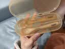 世喜新生儿硅胶软勺 婴儿宝宝吃饭喂奶喂水米粉糊专用辅食勺0+个月 实拍图